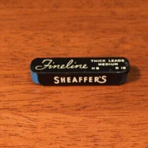 Vintage Sheaffer's Fineline Thick Lead Tin Medium Lead R15 - HB